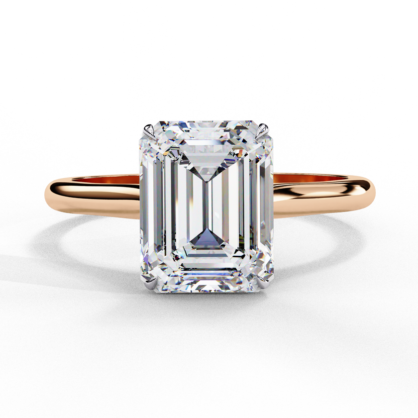 Lily Solitaire Ring