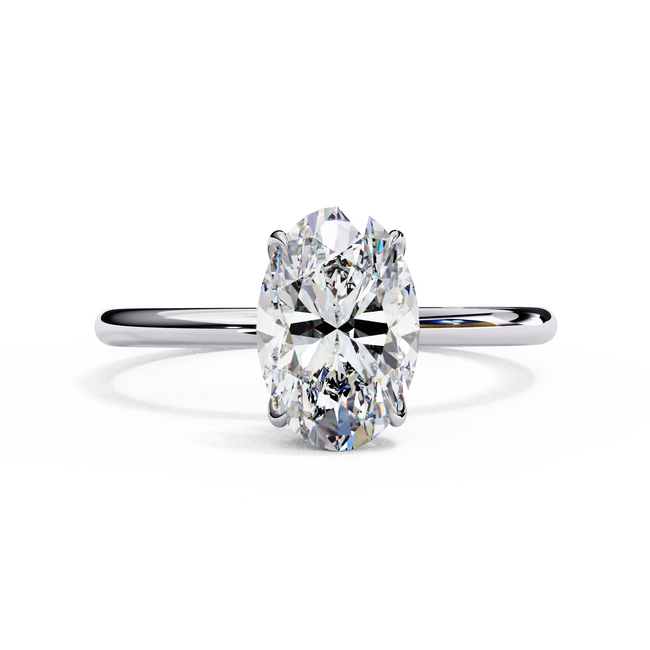 Daisy Solitaire Ring