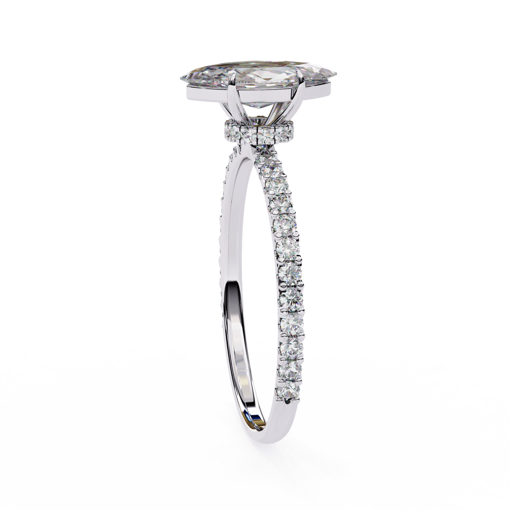 Vega Solitaire Ring
