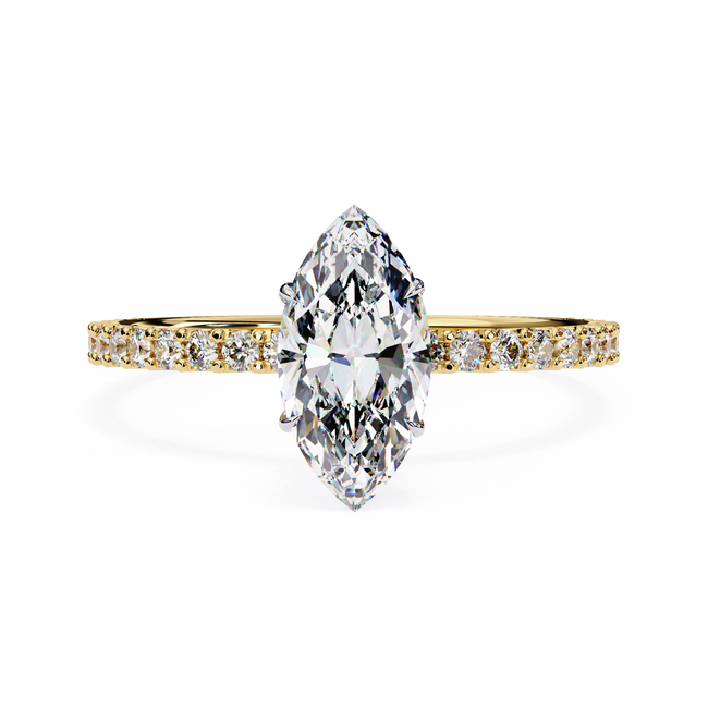Vega Solitaire Ring