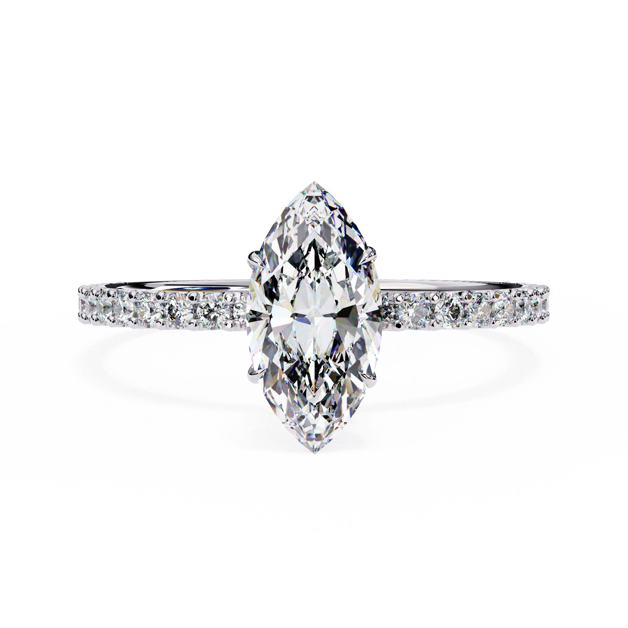 Vega Solitaire Ring