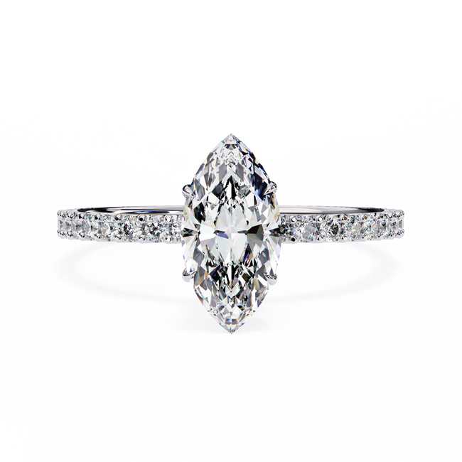 Vega Solitaire Ring