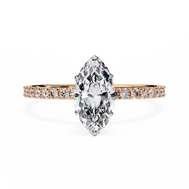 Vega Solitaire Ring