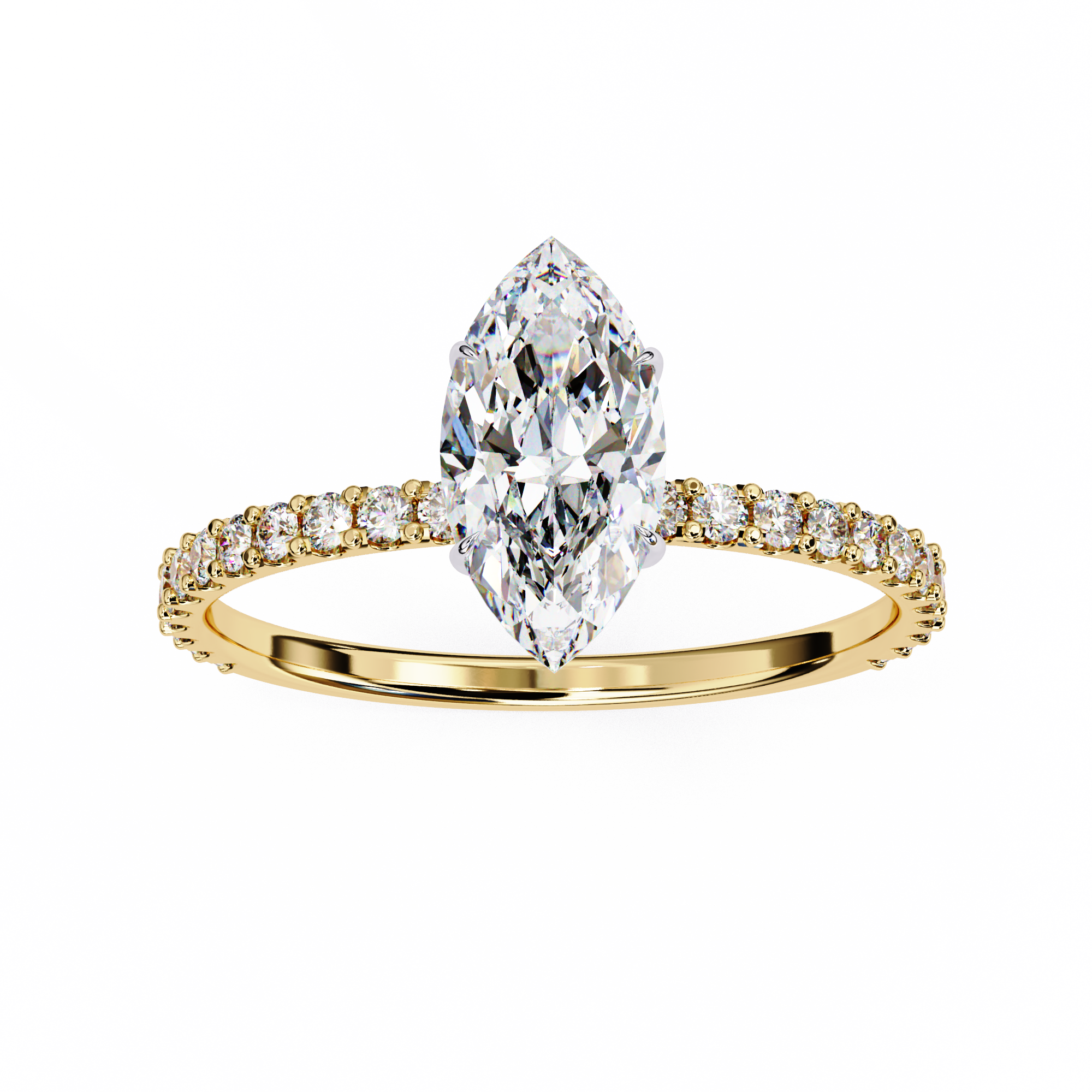 Vega Solitaire Ring