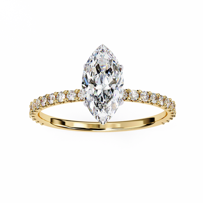 Vega Solitaire Ring