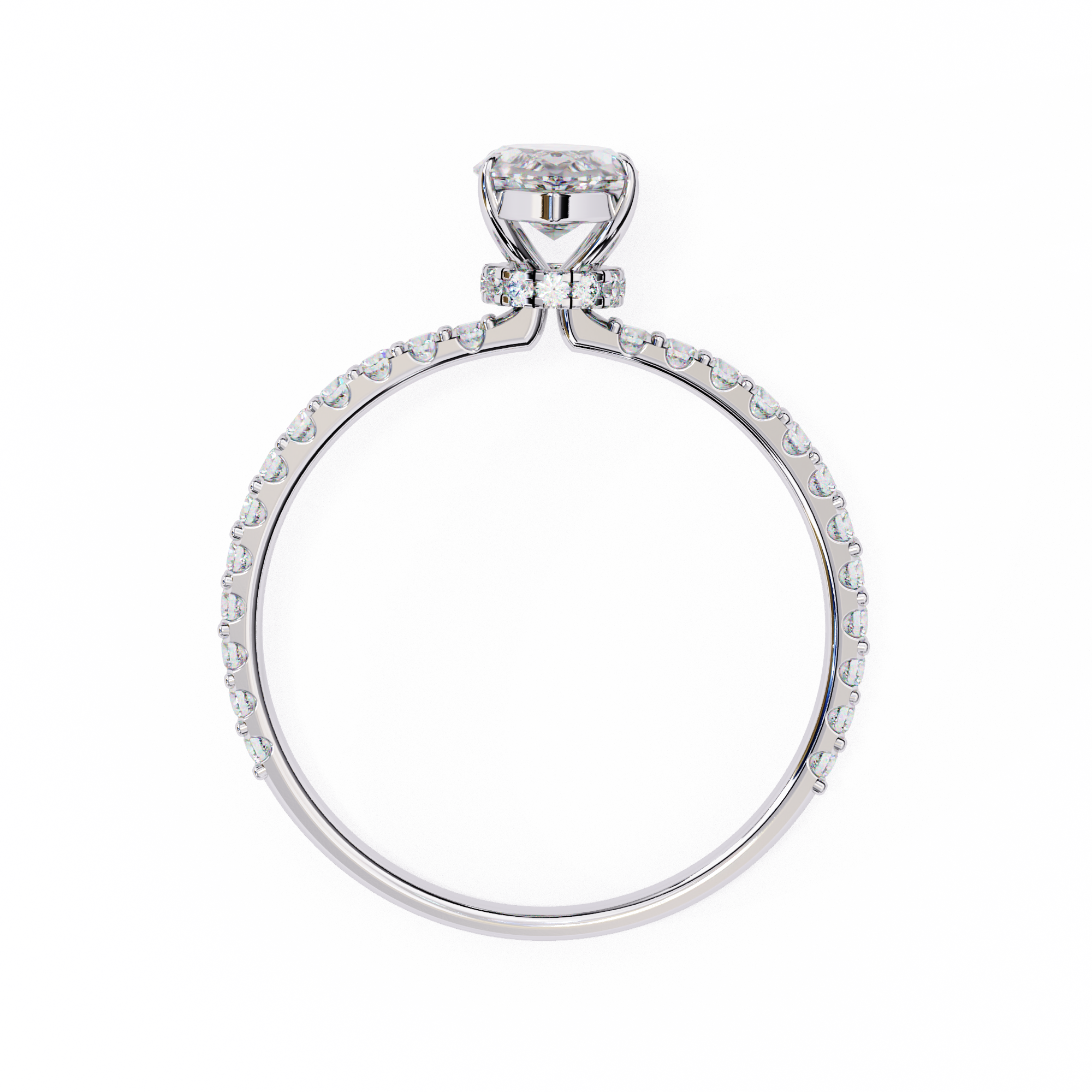 Vega Solitaire Ring