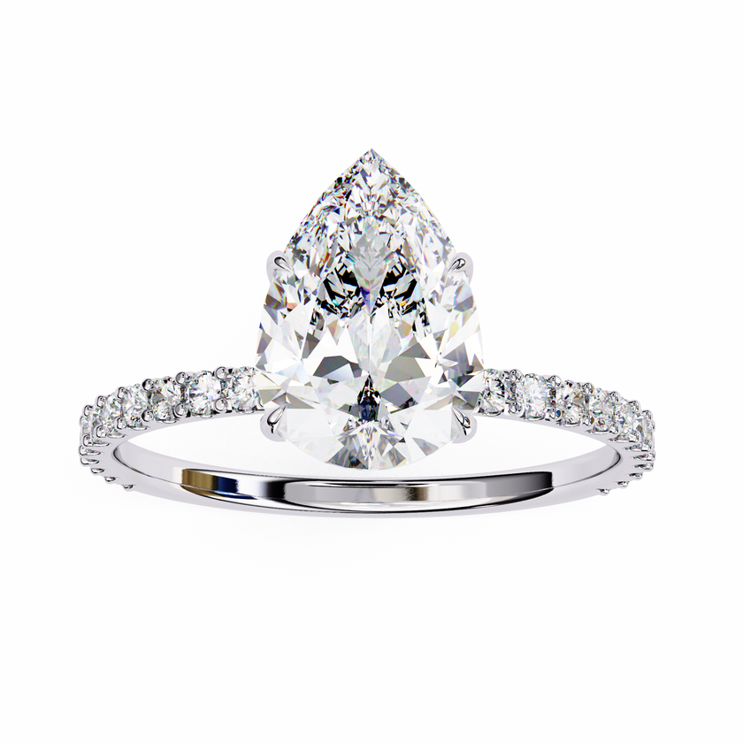 Callisto Solitaire Ring