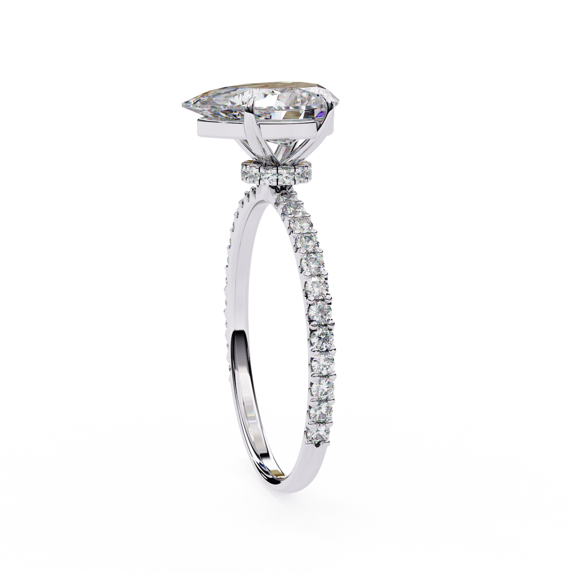 Callisto Solitaire Ring