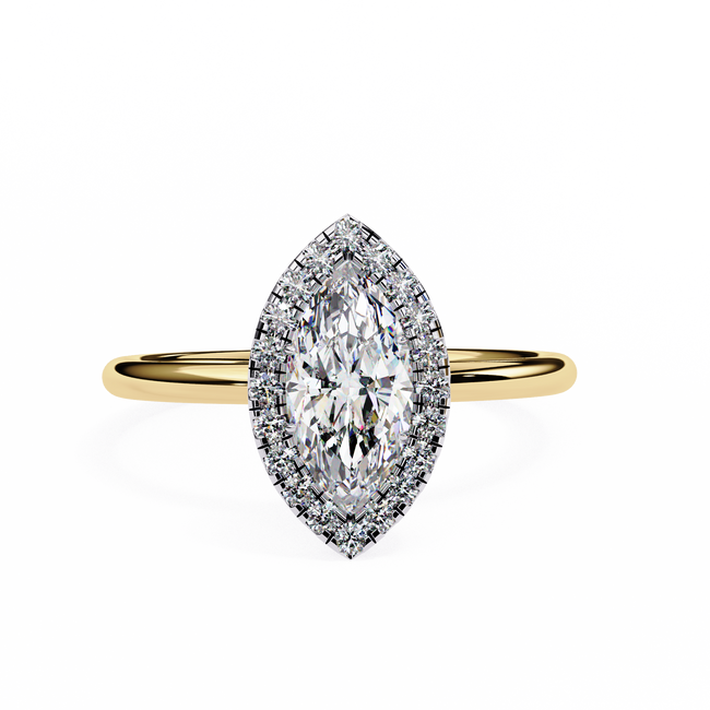 Katniss Solitaire Ring