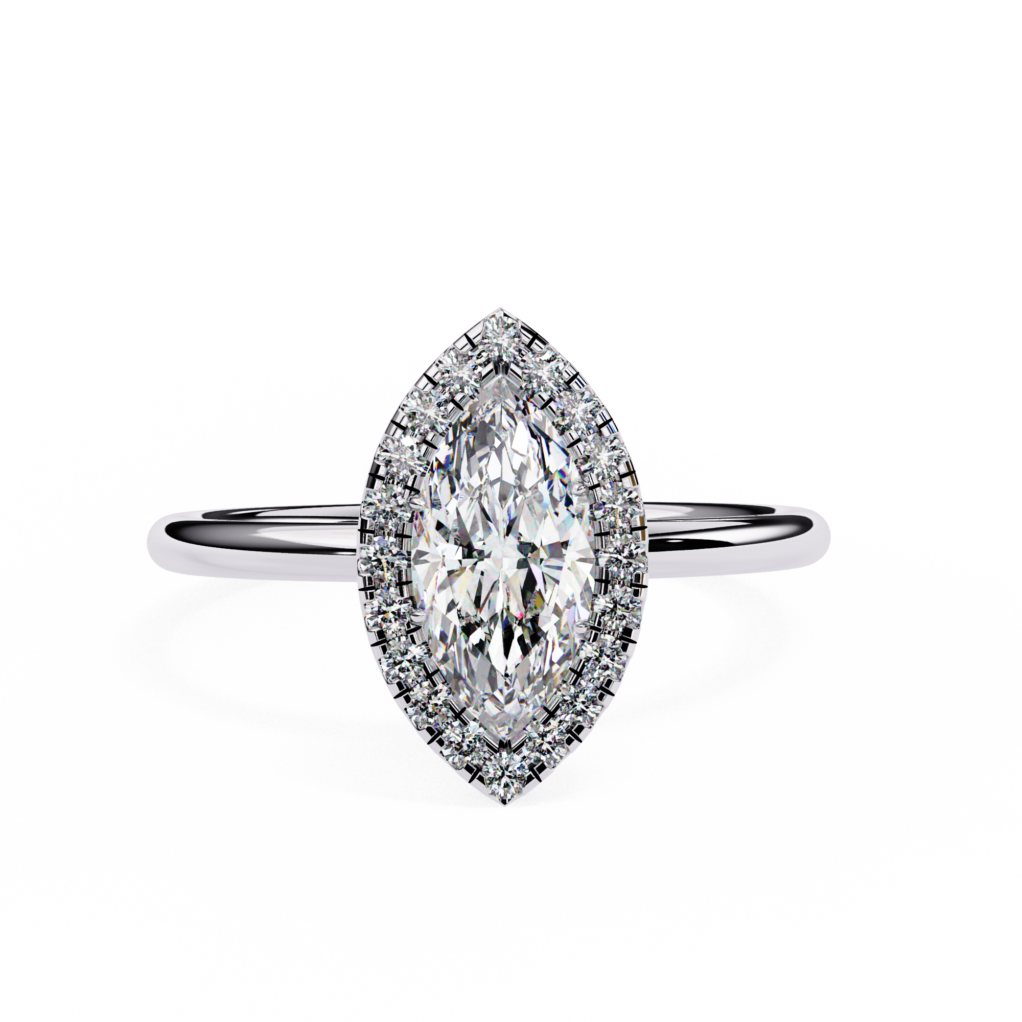 Katniss Solitaire Ring