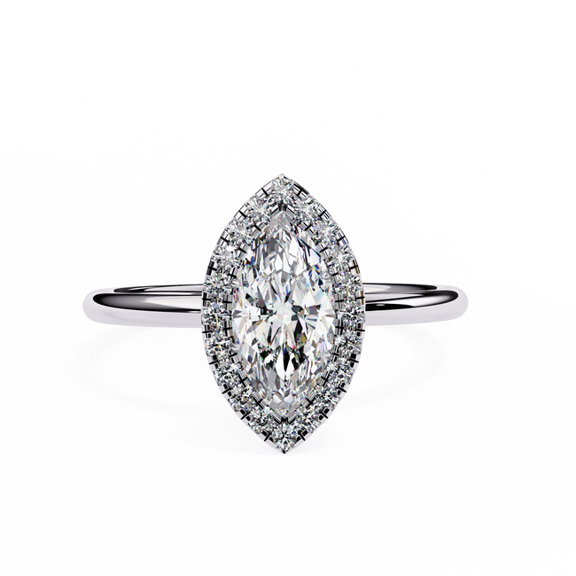 Katniss Solitaire Ring