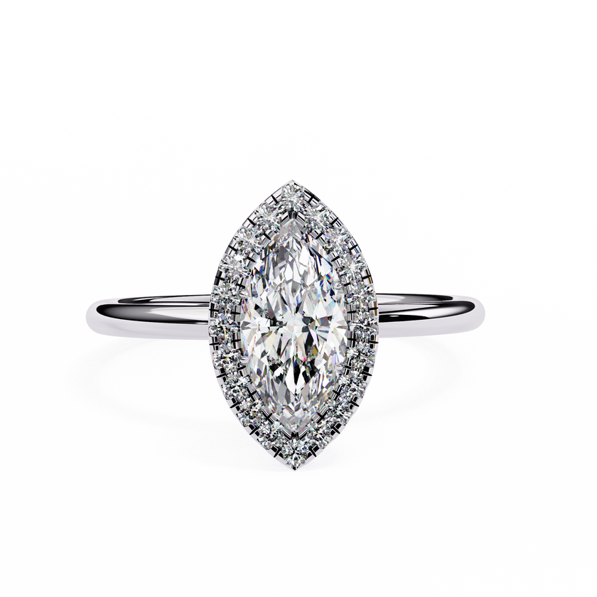 Katniss Solitaire Ring