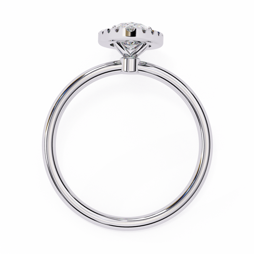Katniss Solitaire Ring