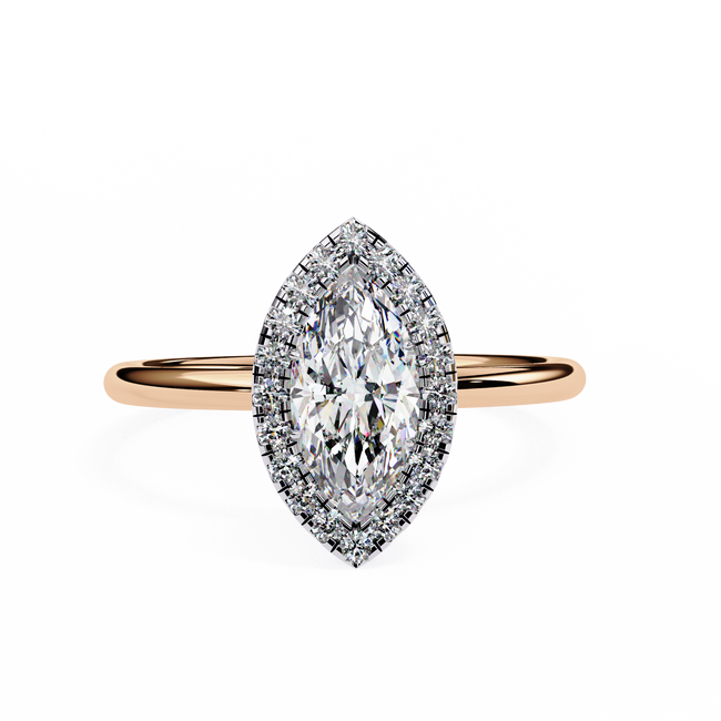 Katniss Solitaire Ring