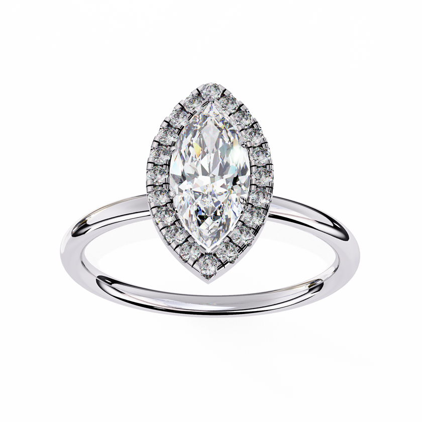 Katniss Solitaire Ring