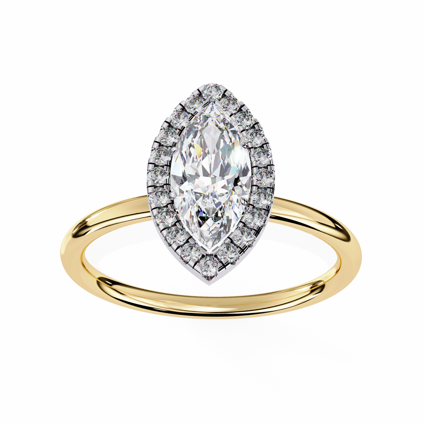 Katniss Solitaire Ring
