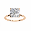 Rosa Solitaire Ring