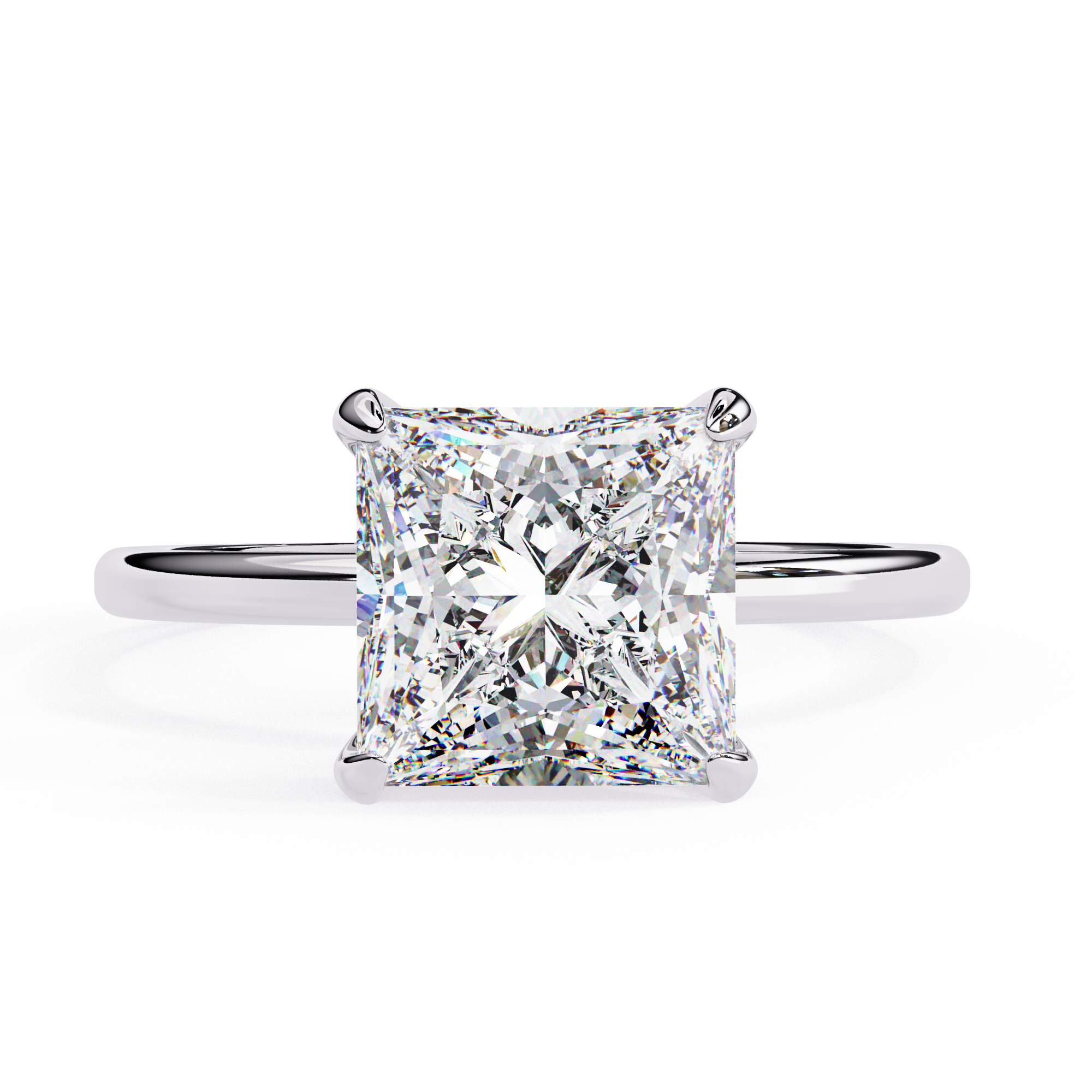 Rosa Solitaire Ring