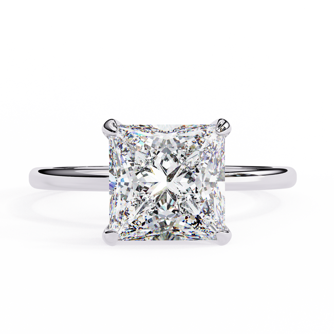 Rosa Solitaire Ring