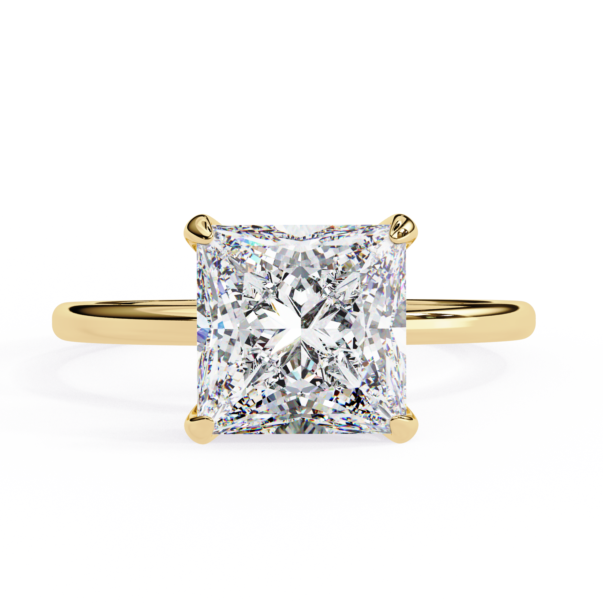 Rosa Solitaire Ring
