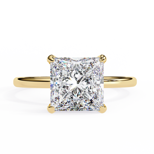 Rosa Solitaire Ring