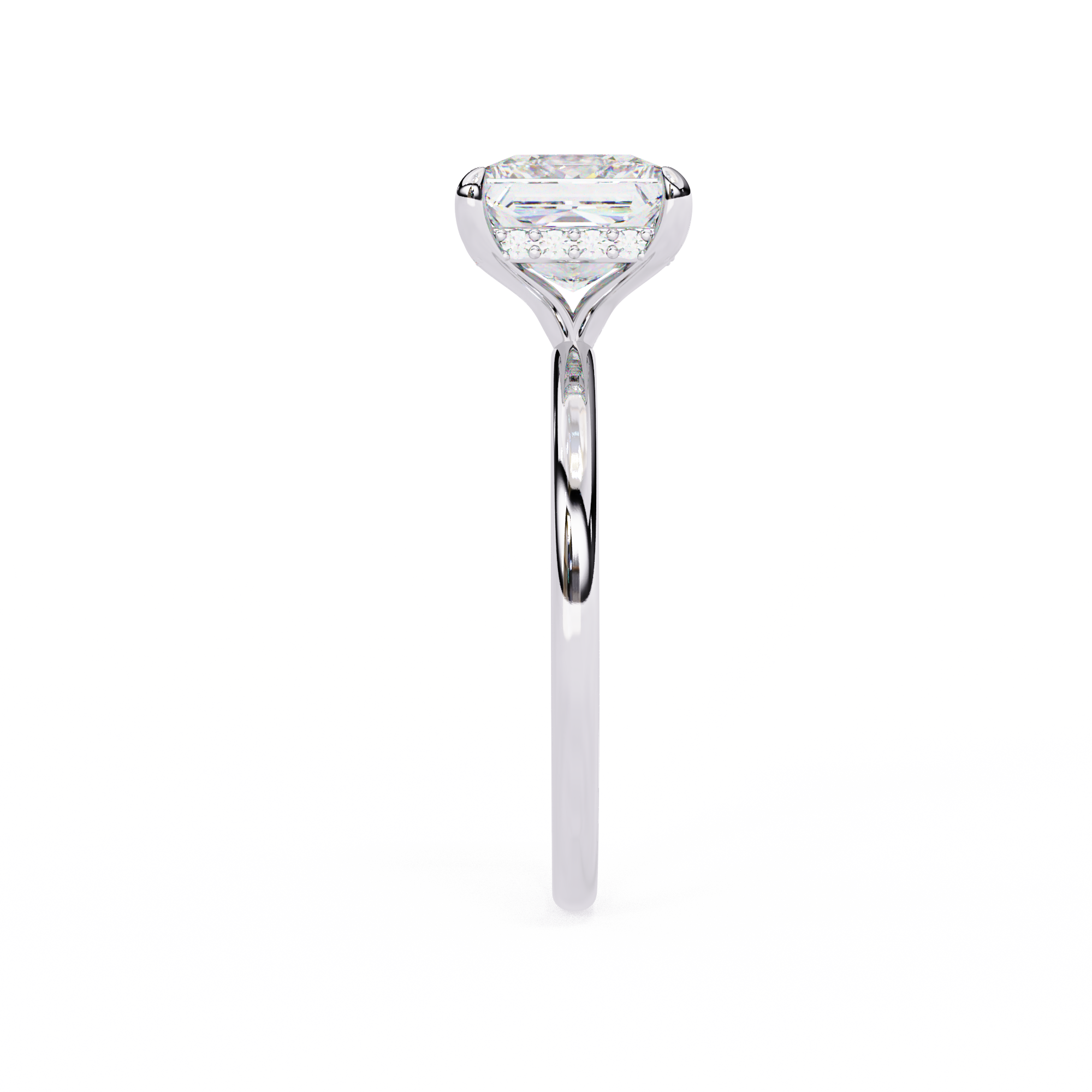 Rosa Solitaire Ring