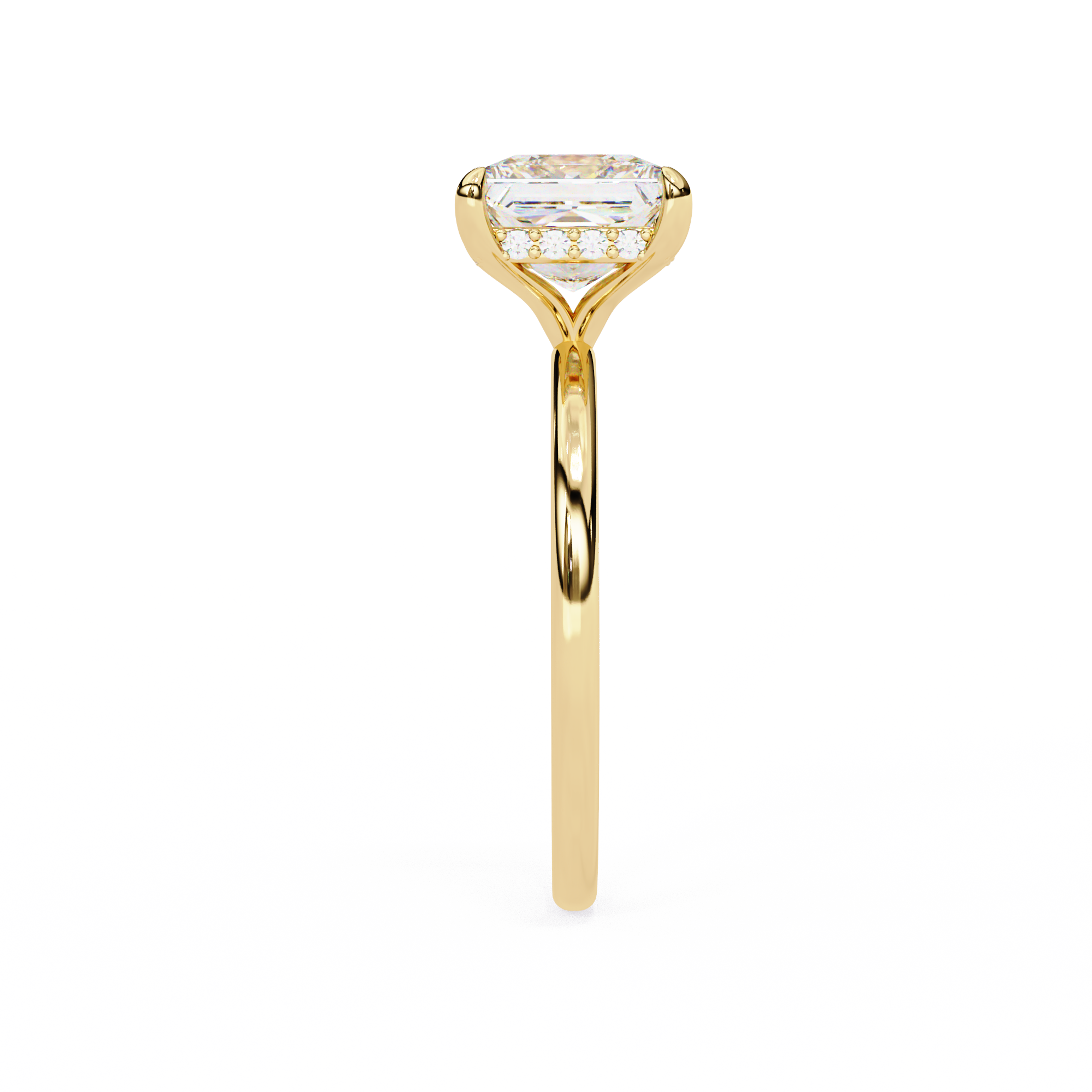 Rosa Solitaire Ring