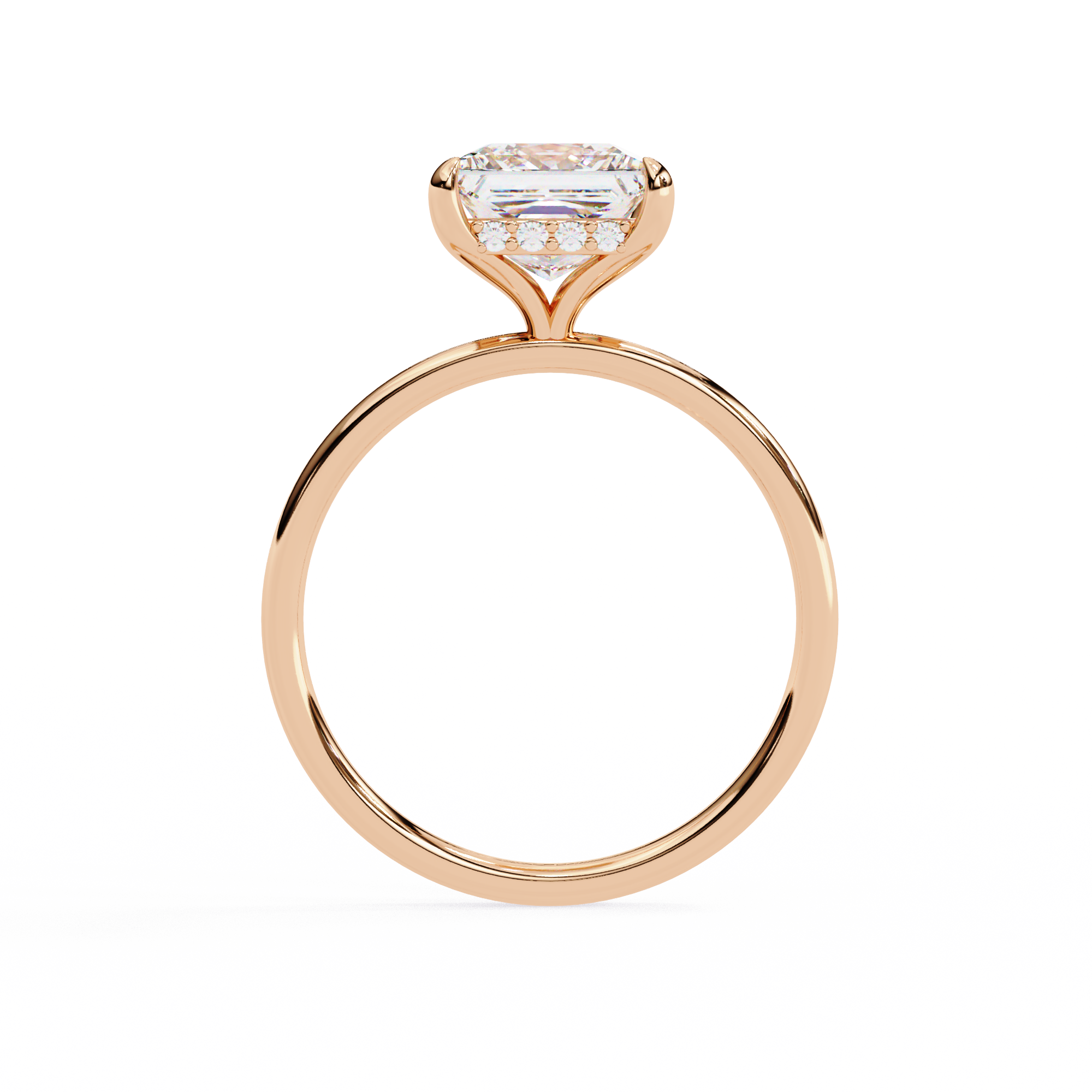 Rosa Solitaire Ring