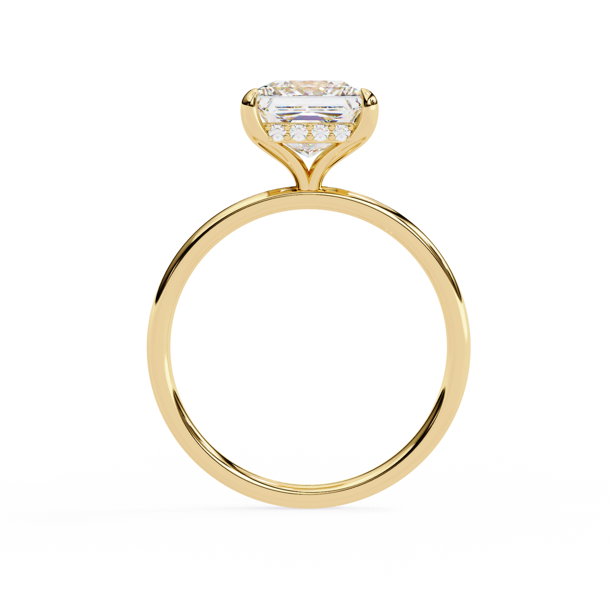 Rosa Solitaire Ring