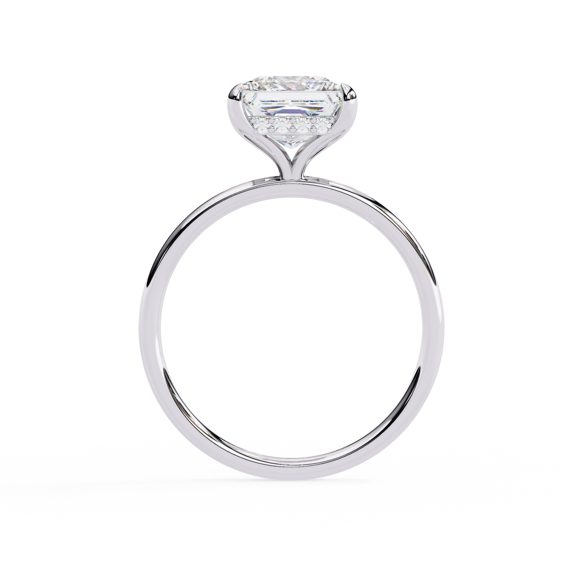 Rosa Solitaire Ring