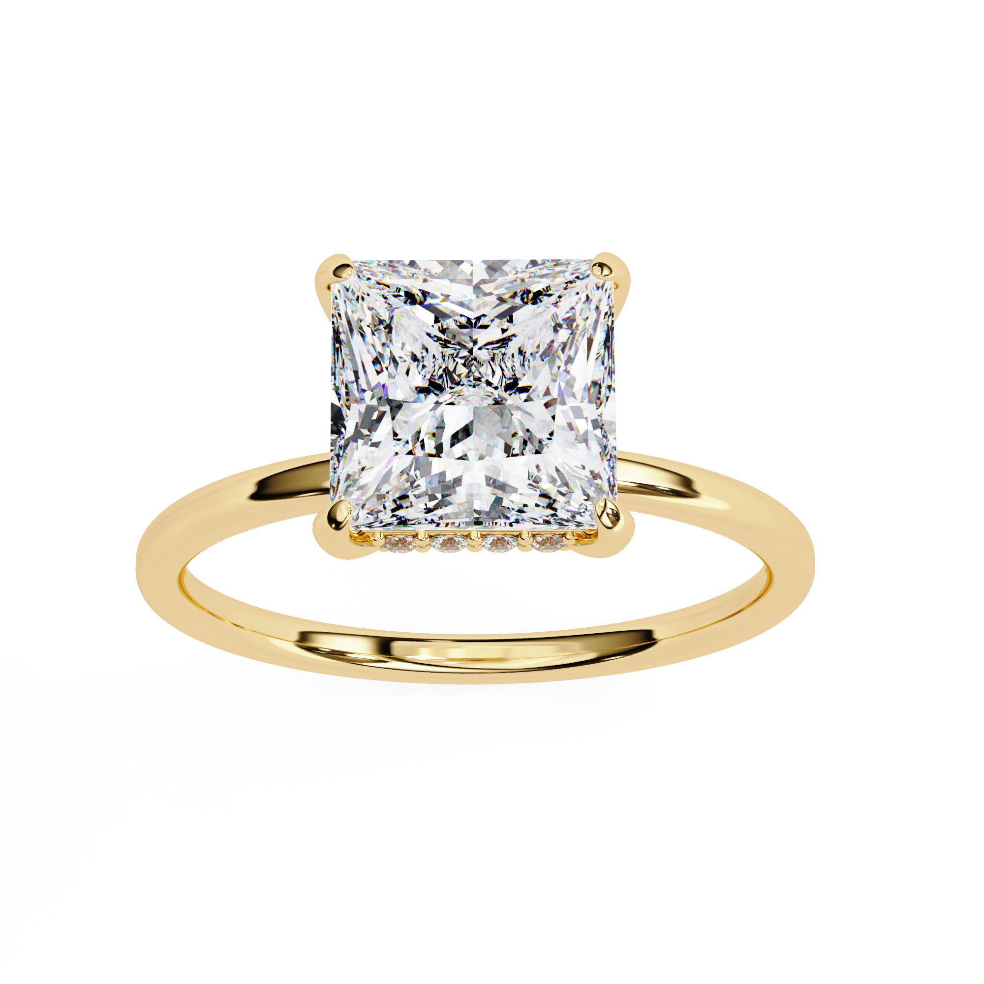 Rosa Solitaire Ring