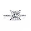 Luna Solitaire Ring