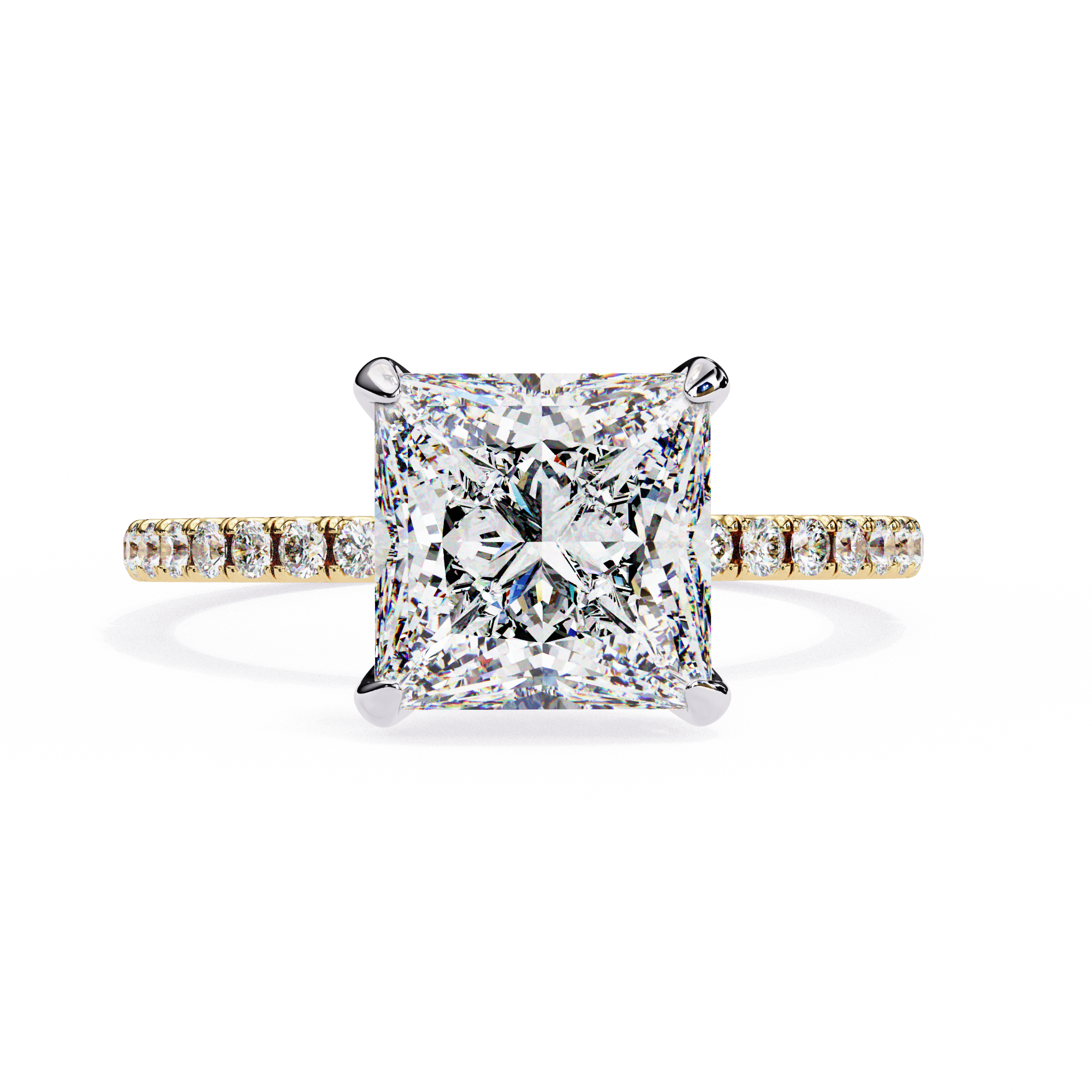 Luna Solitaire Ring
