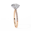 Luna Solitaire Ring
