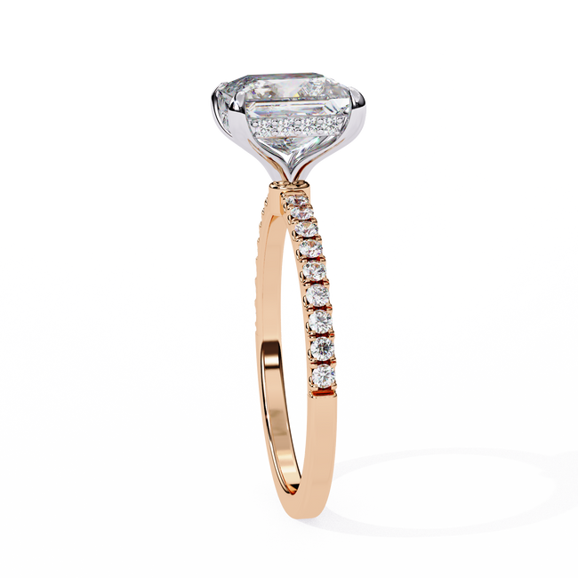 Luna Solitaire Ring