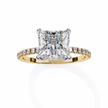 Luna Solitaire Ring