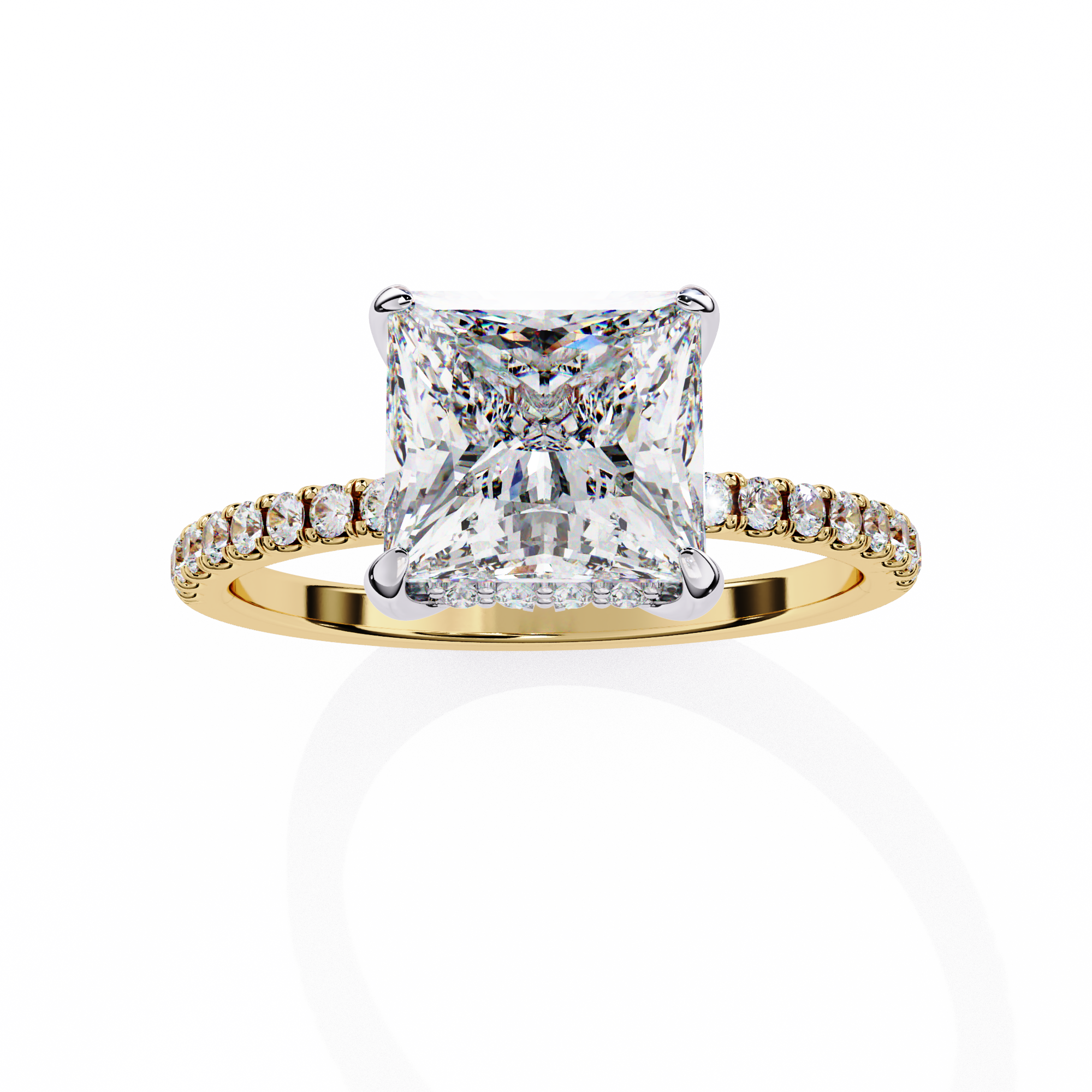 Luna Solitaire Ring