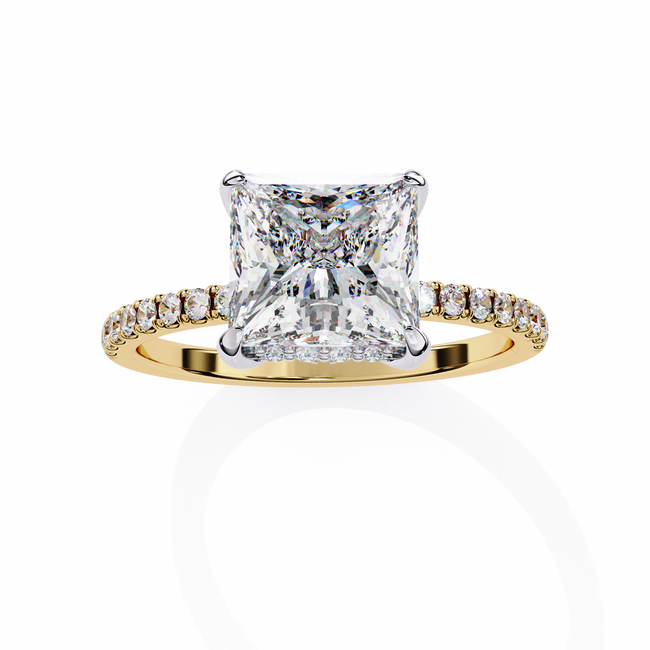 Luna Solitaire Ring