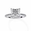 Luna Solitaire Ring