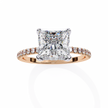 Luna Solitaire Ring