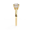 Avalyn Diamond Three Stone Ring