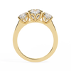 Avalyn Diamond Three Stone Ring