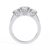 Avalyn Diamond Three Stone Ring