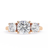Avalyn Diamond Three Stone Ring