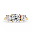 Avalyn Diamond Three Stone Ring