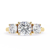 Avalyn Diamond Three Stone Ring