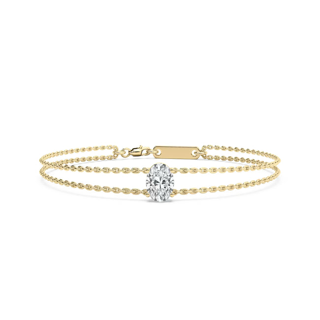 Hermione Solitaire Bracelet