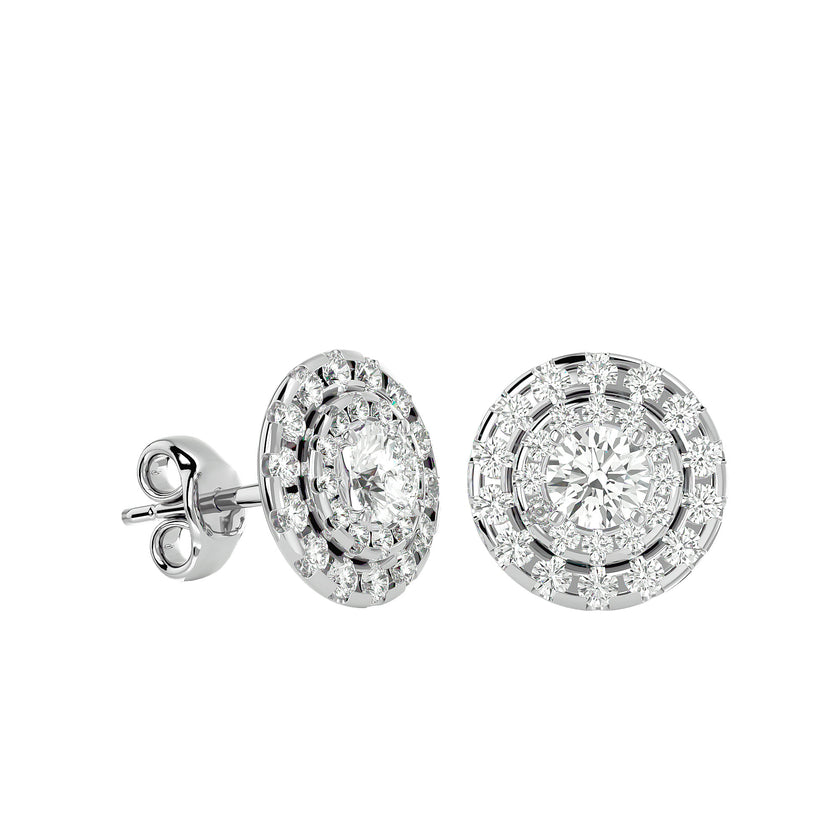 Bernice Solitaire Earring