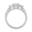 Egypt Diamond Three Stone Ring
