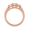 Egypt Diamond Three Stone Ring